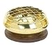 Brass Screen Charcoal Incense Burner