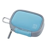 バッファローコクヨサプライ BUFFALO デジカメケース 生活防水 コンパクト ブルー BSDA01CWBL