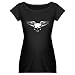 Defiant Skull Logo Maternity Dark T-Shirt