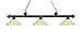 Z-Lite 200-3GB-AGM14 3 Billiard Light