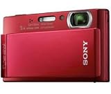 Review Sony  / Sony - Cyber-shot DSC T-300 - red