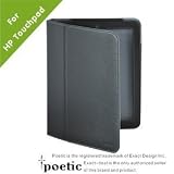 Poetic(TM) Slimbook 100% Genuine Top Grain Leather Case for HP TouchPad