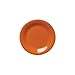 Homer Laughlin 466325 Fiesta Tangerine 10.5" Plate - 12 / CS