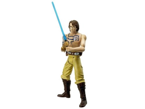 313w6%2BB28JL Star Wars Basic Figure Anakin with Tatoos