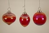 Ornament Optic Luster Red