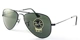 RAY BAN 3044 AVIATOR SMALL METAL W3100 GUNMETAL SUNGLASSES SHADES