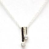 925 Silver Modern Design Pendant on 18 Chain by TOC