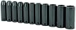 Stanley 97-126 11 Piece 1/2-Inch Drive Metric Deep Impact Socket Set
