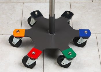 CLINTON IV/INFUSION STAND OPTIONS Bumper (set of 6)-red Item# IV-59R