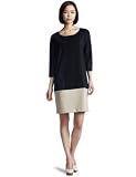 (ユナイテッドアローズグリーンレーベルリラクシング)UNITED ARROWS green label relaxing GT TEポンチxレース バイカラーワンピース 35262621114 79 Navy FREE