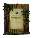 Poly Picture Frame / Bamboo and Palm Tree