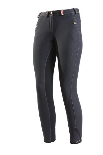 RTS Bentex Damen Reithose mit aufgesetzten Ges&auml;&szlig;taschen, jeans-dunkel, 72, 1103-169-72 Preisvergleich