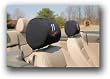 Denny Hamlin Headrest Cover Set Of 2 - NASCAR