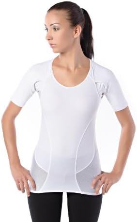 Posa Wear Posture Wear, Slim Fit Medium T-Shirt (White)