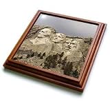 Mount Rushmore.Mount Rushmore National Park, South Dakota - 8x8 Trivet With 6x6 Ceramic Tile