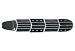 Sticky Bumps Longboard Full Deck Surfboard Traction Black