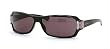 GUCCI 2547/S 0NE8 BN BLACK CRYSTAL FRAME DARK GRAY LENS PLASTIC SUNGLASSES