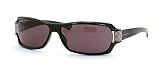 GUCCI 2547/S 0NE8 BN BLACK CRYSTAL FRAME DARK GRAY LENS PLASTIC SUNGLASSES