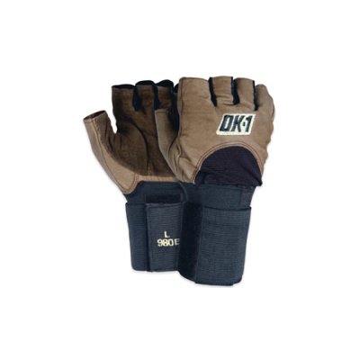 X-Large Half-Finger Impact Gloves w/ Wrist Support