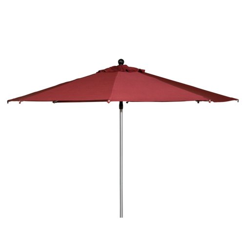 Siena Garden 105026 Rimini Schirm Bezug rot Gestell silber &Oslash; 300 cm Preisvergleich