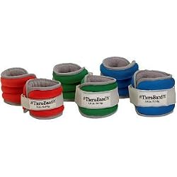 Thera-Band Comfort Fit Ankle/Wrist Cuff Weight Sets - Sold in Pairs