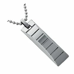 Tungsten Carbide Pendant with 22" Bead Chain