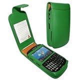 Piel Frama BlackBerry Curve 8520 Leather Case (Green)