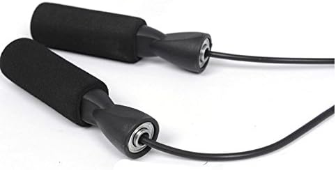 Jump Rope for Cardio Fitness Training/ Premium Quality/ Great Boxing, WOD and CrossFit Speed Workout/ Top Rated Exercise for Weight-Loss and Heart Health This Jumping Rope is Made from Durable Material