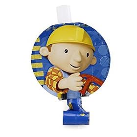Party Supplies - Bob the Builder Blowouts (8) by Birthday Express