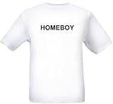 HOMEBOY - Heather Grey or White T-shirt