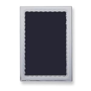 Sterling Silver Waved Edge 4 X 6 Photo Frame