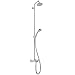 Hansgrohe 27143001 Croma Showerpipes, Large, Chrome