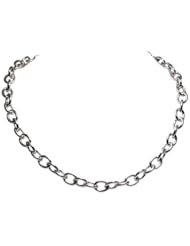 OWC Sterling silver oval link chain