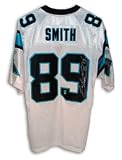 Steve Smith Signed Carolina Panthers White Authentic Jersey
