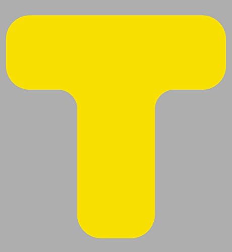 EZ Stripe DSEZ-TR6-Y-KIT Mean Lean Round TS, 6" x 6" x 2", Yellow (Pack of 40)