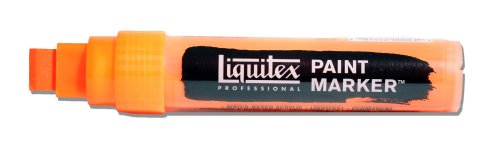 Liquitex Professional Wide Paint Marker, Fluorescent Orange