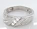 0.30 Carat Round Diamond Wedding Ring in 18ct Solid White Gold