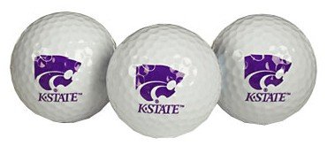 Kansas State Wildcats Ncaa Golf Ball 3-pack