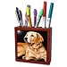 golden retriever - Dogs Golden Retriever - Golden Retriever - Tile Pen Holders-5 inch tile pen holder