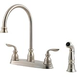 Kitchen Faucet With Handspray by Price Pfister - T36-4CBS in Stainless Steel