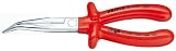 Best Price Knipex 2627200 Angled Long Nose Pliers with Cutter, 1000 Volt Rated, 8 Inch