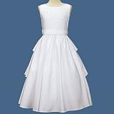 Girls COMMUNION Dress White LITO Special Occasion Wedding Flower Girl 7-14
