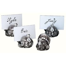 Harvest Dellarobbia Place Card Holders 53 233 by Boston Warehouse
