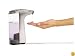 simplehuman Sensor Pump for Soap or Sanitizer, Brushed Nickel, 13-Ounce