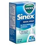 Vicks Sinex Nasal Spray For Sinus Relief .5 fl oz