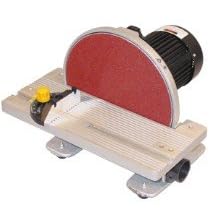 TD Industrial 12 Disc Sander Benchtop 0 - 45� Tilt, 1 HP by TD Industrial