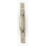 Buy Alno A1427-3-WHBRZ Hammered Pull Cabinet Backplate by Alno
