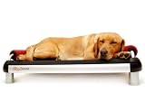 DoggySnooze Dog Bed - Black-Red - Regular 37x25