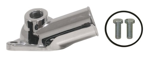 Chevy Small Block/Big Block Steel 1/2" NPT Water Neck - Chrome