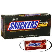 Buy Now at Amazon.com: Snickers -Limited Edition Dark, 24/1.83 Oz. Bars
